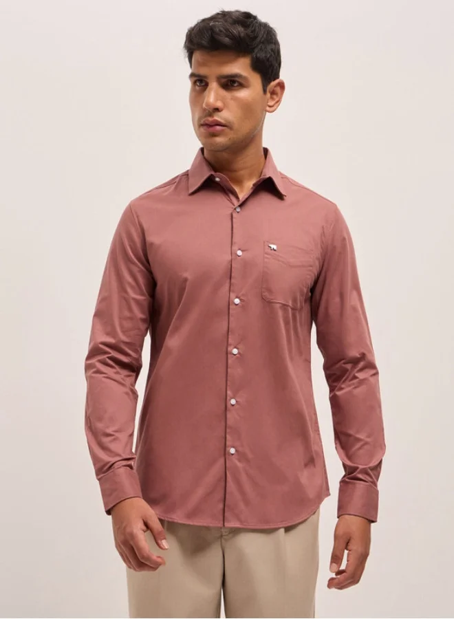 THE BEAR HOUSE Men's Shirt for Casual and Formal Wear | Classic Button-Down Style for Office, Daily Use, Travel, Events & All-Season Outfits | Versatile & Stylish Wardrobe Essential for Every Occasion