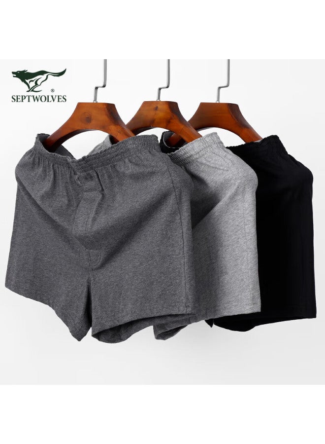 Septwolves Septwolves Men's Pure Cotton Aladdin Pants, Casual Underwear, Home Wear, 3 Pieces  - Image 2