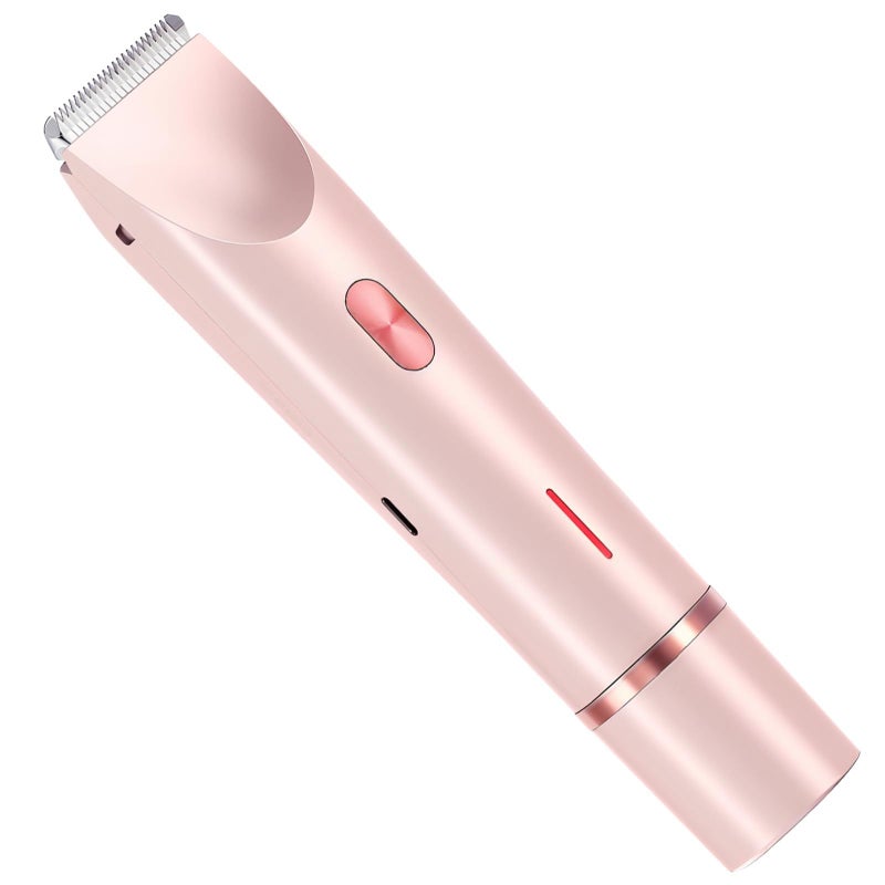 2 in 1 Women Electric Body Bikini Shaver Waterproof Dual Head Safe Quick Fast Charging Wireless - Image 2