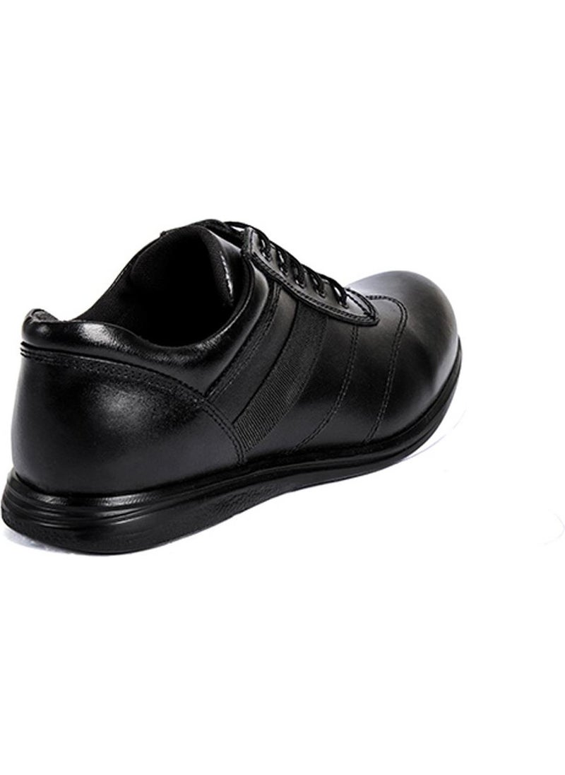 Kardelen İş Elbiseleri New Law Type Black Safety Shoes - Compatible, Orthopedic & Durable for Private Security Personnel  - Image 2