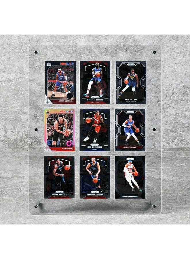 Bluejw Star Card 8 Mounted Frame Card Set 6 Collection Desktop Display Rack Transparent Protective Box Shell 9 - Image 3