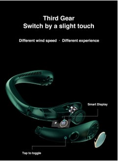 McDou Neck Fan Powered By Rechargeable 3000mah Battery  - Image 2