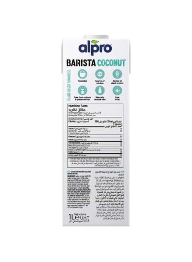 Alpro Barista Coconut Milk 1L - Image 2