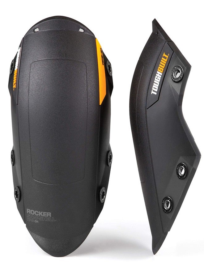 تاف بيلت ToughBuilt - Rocker SnapShell™ Knee Pad Attachment, Interchangeable Shell GelFit Knee Pads Rocker Design Smooth Movement, Impact Resistance Structure, Heavy Duty Worksite Protection (TB-KPS-01) - Image 1