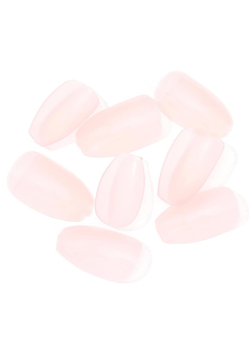 مجموعة أظافر صناعية أكريليك قابلة لإعادة الاستخدام مع شريط لاصق مزدوج وغراء - Image 2