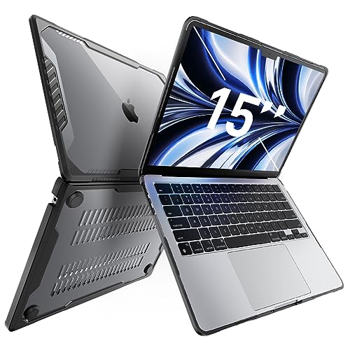 SUPCASE for MacBook Air 15 Inch Case 2026202520242023 Unicorn Beetle M5M4M3M2 A3448 A3241 A3114 A2941 Heavy Duty Shockproof Hard Shell Protective Cover for MacBook Air 15 Black - Image 1