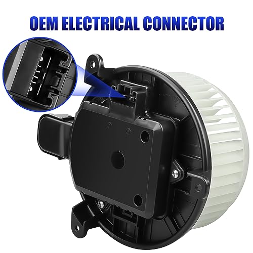 LCWRGS Front AC Blower Motor with Brushless Motor Fits for Toyota Sienna Sequoia 2008 2009 2010 2011 2012 2013 2014 2015 2016 2017 HVAC Heater Blower Motor Fan Replaces# 700298 871030C051 75050 - Image 5
