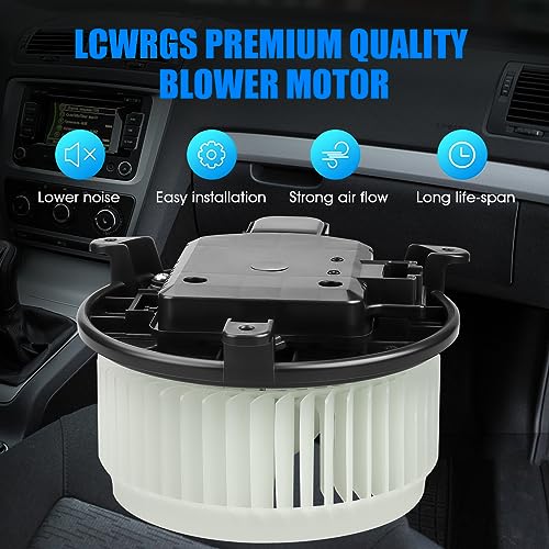 LCWRGS Front AC Blower Motor with Brushless Motor Fits for Toyota Sienna Sequoia 2008 2009 2010 2011 2012 2013 2014 2015 2016 2017 HVAC Heater Blower Motor Fan Replaces# 700298 871030C051 75050 - Image 2