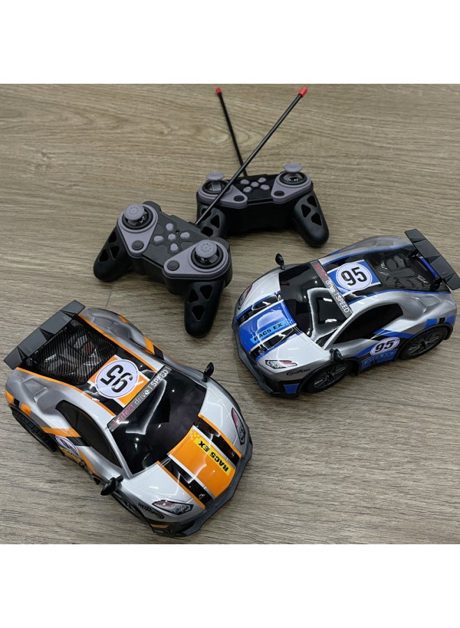 1:24 Simulation Remote Control Racing Electric Boy Toy Double Light Four-way Drift Boy Children's Toys Wholesale-Color:27-band Mini-shaped No. 95 (2 Colors Randomly Distributed)-Scale:1:24 Battery C - Image 4