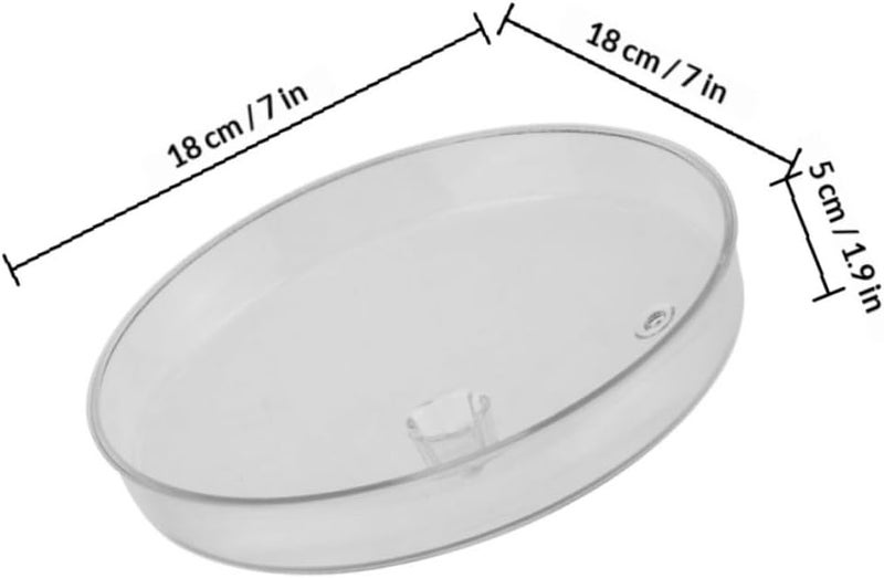 Versatile 18cm Plastic Steamer Lid and Food Serving Cover, Multifunctional Steamer Plate Lid for Kitchen Cooking and Dumpling Steaming - Image 2