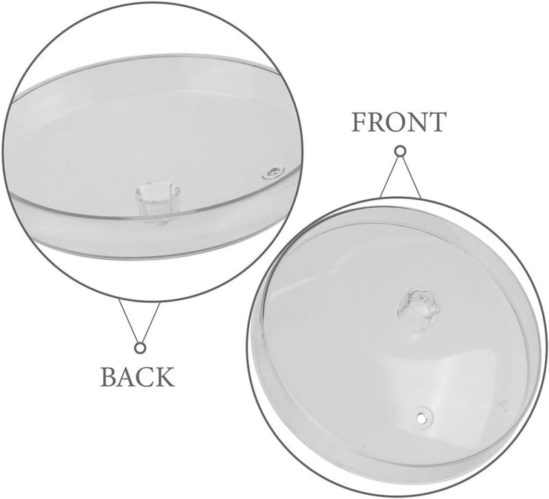Versatile 18cm Plastic Steamer Lid and Food Serving Cover, Multifunctional Steamer Plate Lid for Kitchen Cooking and Dumpling Steaming - Image 3