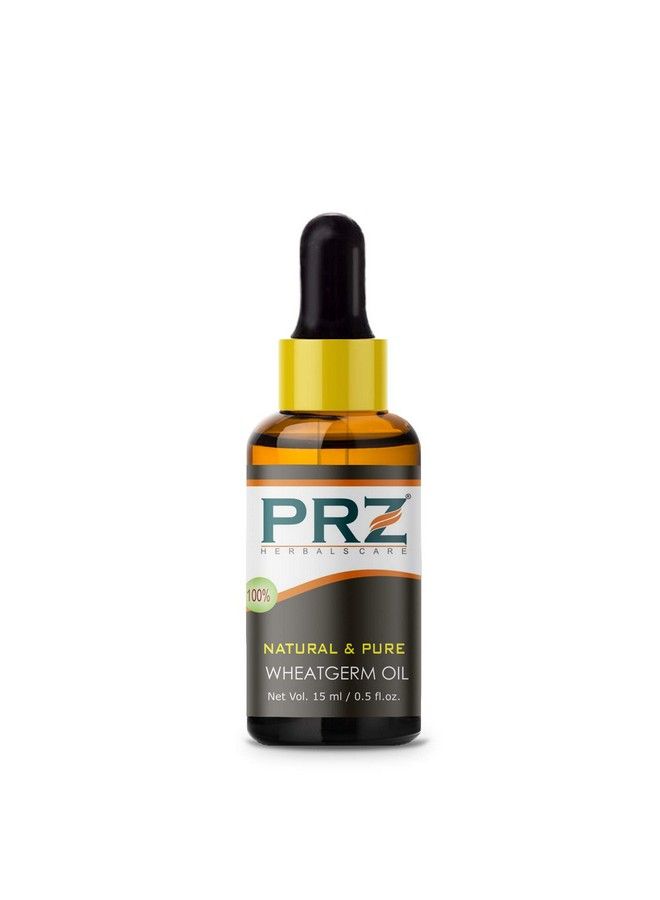 PRZ Wheat Germ Cold Pressed Carrier Oil (15Ml) Pure Natural & Therapeutic Grade Oil For Aromatherapy Body Massage Skin Care & Hair Care - Image 4