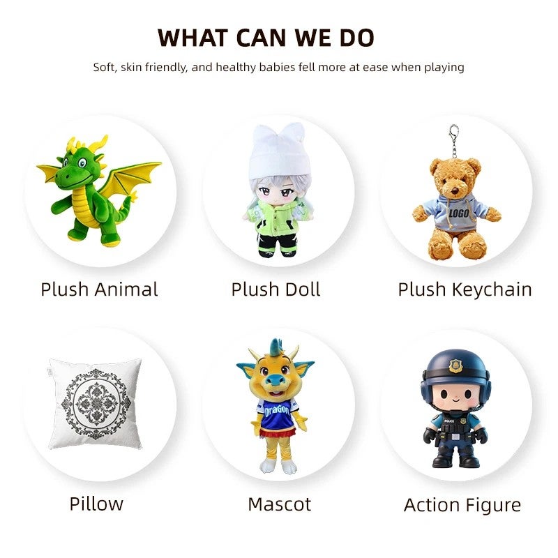 Y&D Shengye  Teddy Bear Plush Animal Children Activity Cute Doll Plushies Keychain Beauty  Gift Stuffed Teddy Bears - Image 5