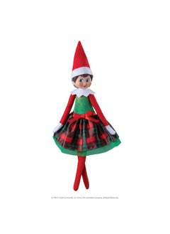 The Elf on the Shelf The Elf on the Shelf® Brown Eyed Girl with Claus Couture Collection® Gifts & Glamour Party Dress  - Image 3