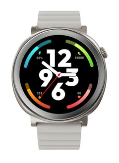 HiFuture HiFuture AURORA Smartwatch, 1.43 Inch Amoled Display, Wireless Calling, Magnetic Strap, Syntra AI, IP68 Waterproof, Heart Rate Monitoring, Sleep Quality Analysis, Sports Mode, Silver  - Image 1