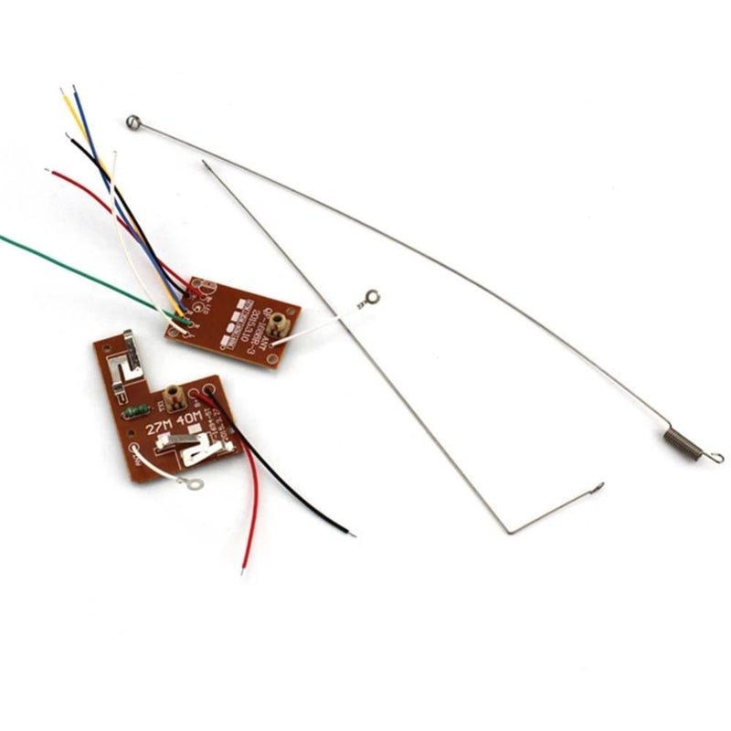 Robodo دائرة PCB لجهاز التحكم عن بعد 4ch 27/40 ميجاهرتز | سيارة روبوت RC DIY - بني - Image 4