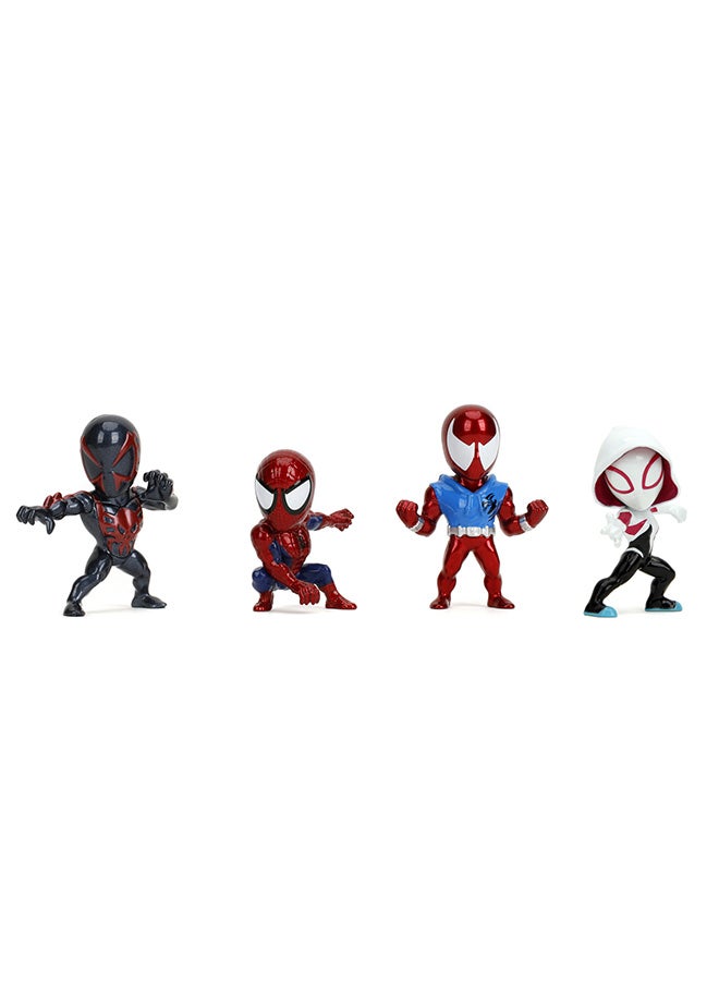 JADA Marvel Spider-Man 4-Pack Figures 2.5" - Image 5