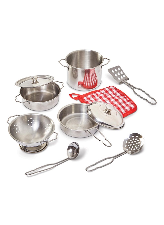 ADDO Busy Me My Pots And Pans Playset, Pretend Toy, Role Play For Kids  - Image 1