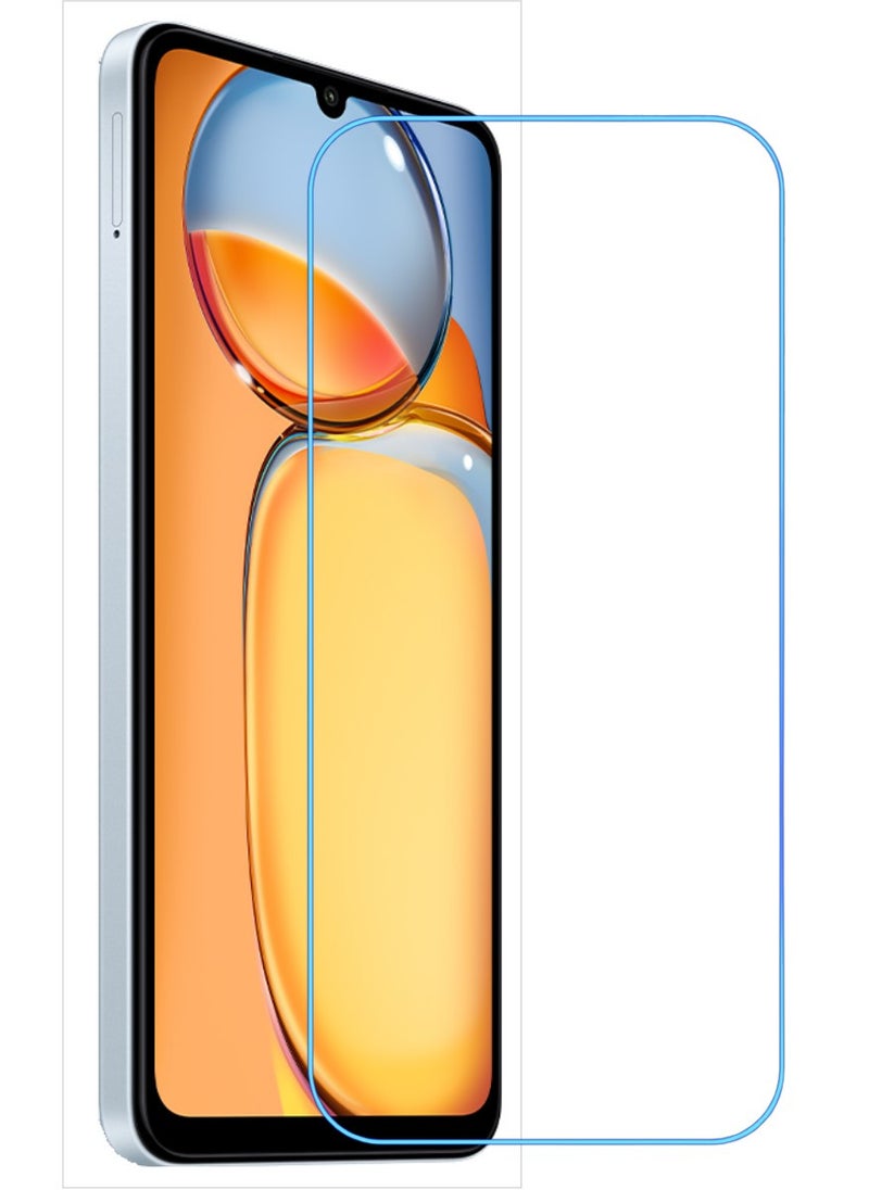 ACLIX Antistatic ESD Dustproof Premium Quality High Definition Clear Tempered Glass Screen Protector Designed For Xiaomi Redmi 13C - Image 1
