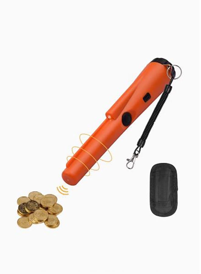 Generic Metal Detector Portable Gold Detector for Adults and Kids Waterproof 360° Scan Metal Detecting Accessories with Buzzer Vibration Treasure Hunting Tool with Holster  - Image 1