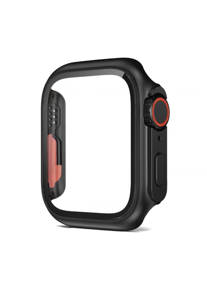 Second Variable Ultra For Iwatch Apple Watch Protective Case S8 Case Film Integrated AppleWatch Tempered Film-Color:Starlight Color-Dimensions:【45mm】change To Ultra In Seconds - Image 4