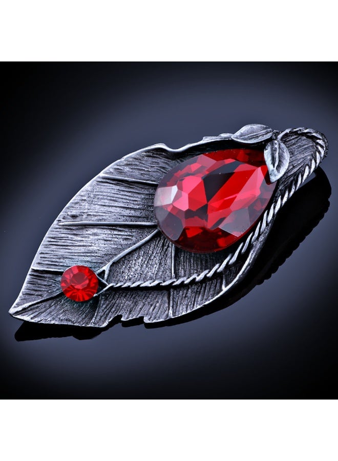 Mark Fairwhale Retro Fashion Antique Silver Metal Brooch