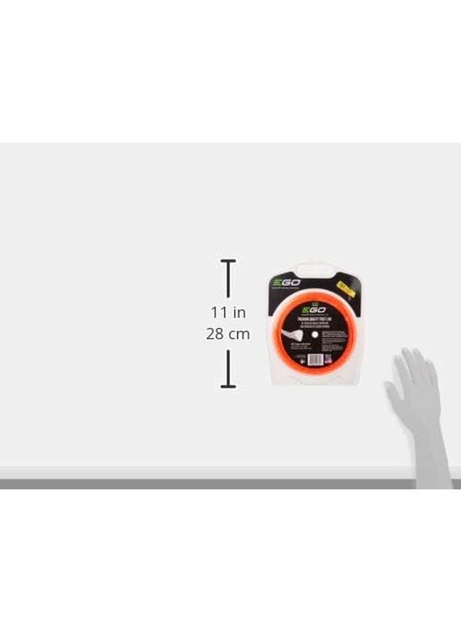 إيجو باور+ - Al2450S 0.095 بوصة خط تويست عالي الجودة لماكينة تشذيب الخيوط مقاس 15 بوصة باللون البرتقالي - Image 1