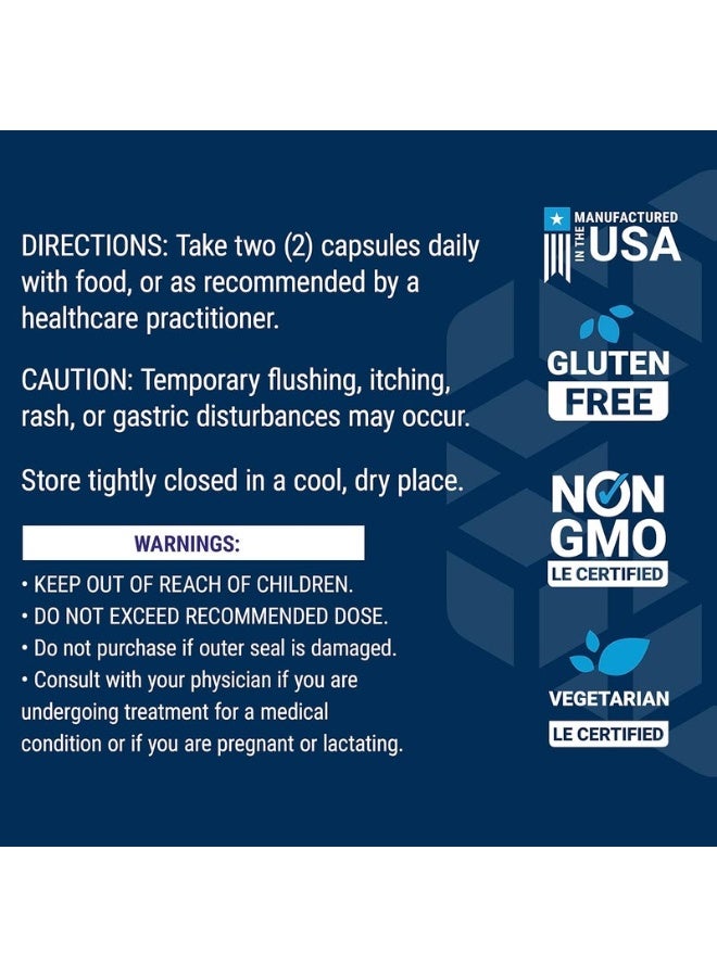 لايف إكستنشن كبسولات Life Extension BioActive Complete B-Complex كبسولات نباتية خالية من الغلوتين وخالية من الكائنات المعدلة وراثيًا تحتوي على فيتامينات B النشطة إنزيميًا 60 كبسولة نباتية خالية من الغلوتين وخالية من الكائنات المعدلة وراثيًا تدعم التمثيل الغذائي للطاقة مكمل غذائي - Image 5