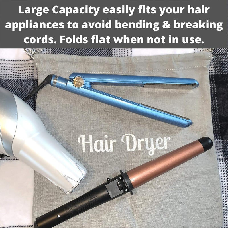 Radiant Complex Hair Dryer Bags - Great for Organization and Storage at Home or Travel (1 Count) - Image 5
