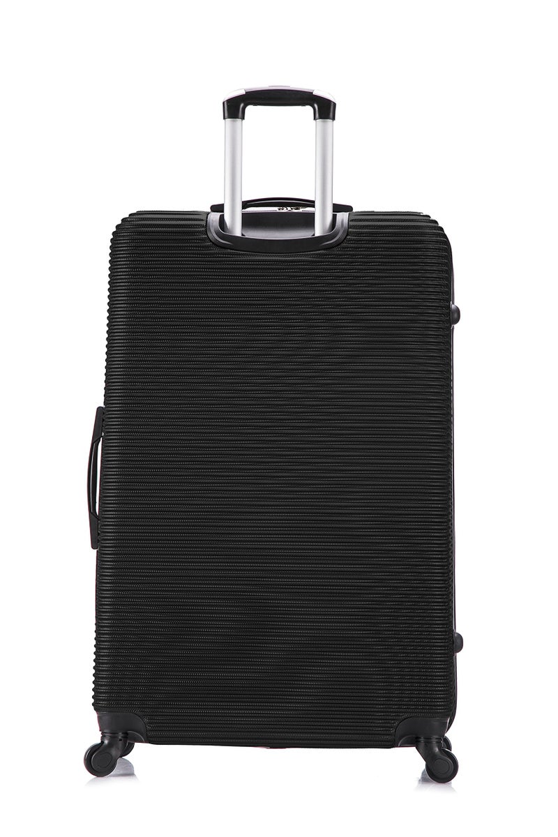 InUSA ROYAL Hardside Spinner Luggage with Ergonomic Handles | Spacious Travel Suitcase with Four Spinner Wheels and Studs | 32 Inch Extra Large Spinner Luggage | Black - Image 5
