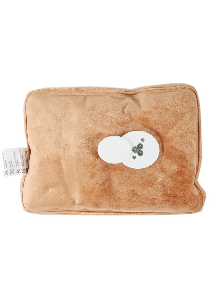 Biggdesign - Kind Cat Electric Hot Water Bottle with Soft Cover Rechargable Hot Water Bag for Pain Relief - Image 1