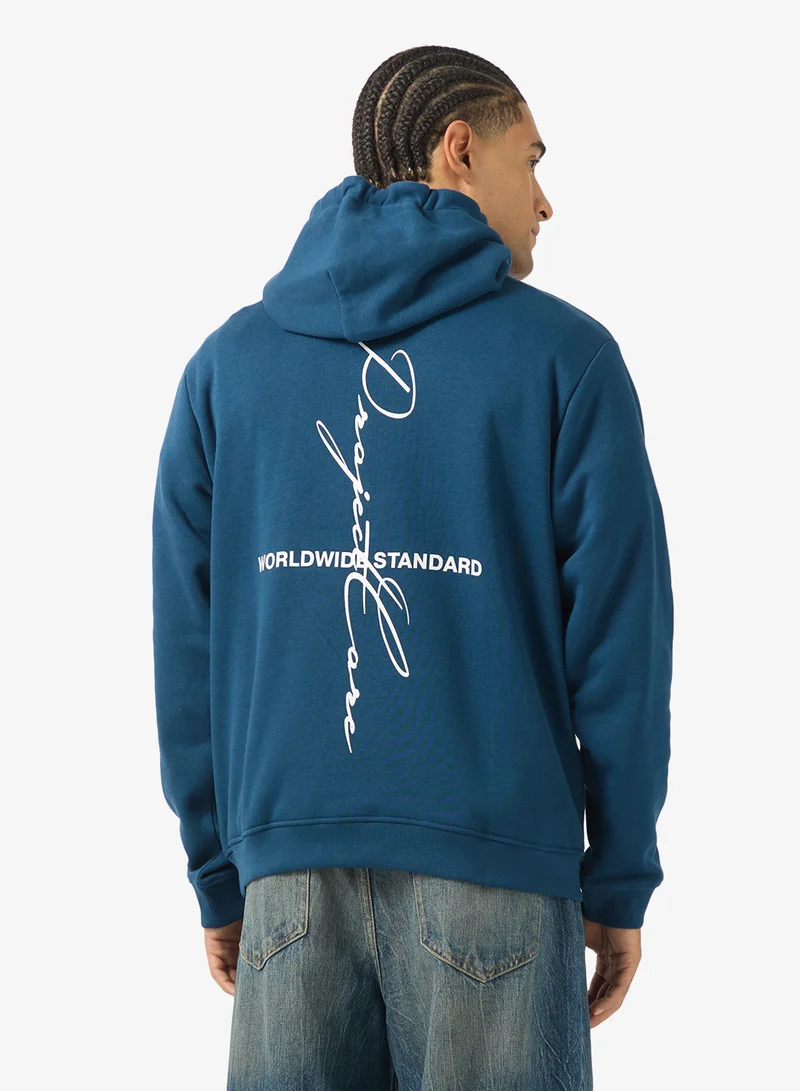 JACK & JONES Logo Pullover Hoodie