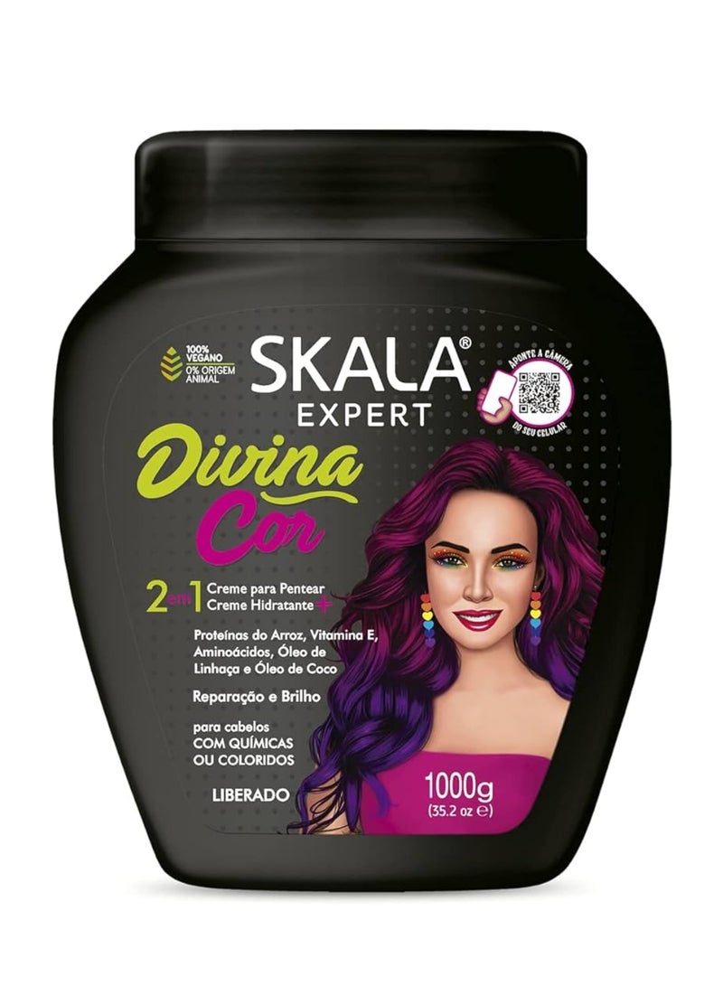 Skala Divina Core Treatment Cream for Colored Hair 1000g - Image 1
