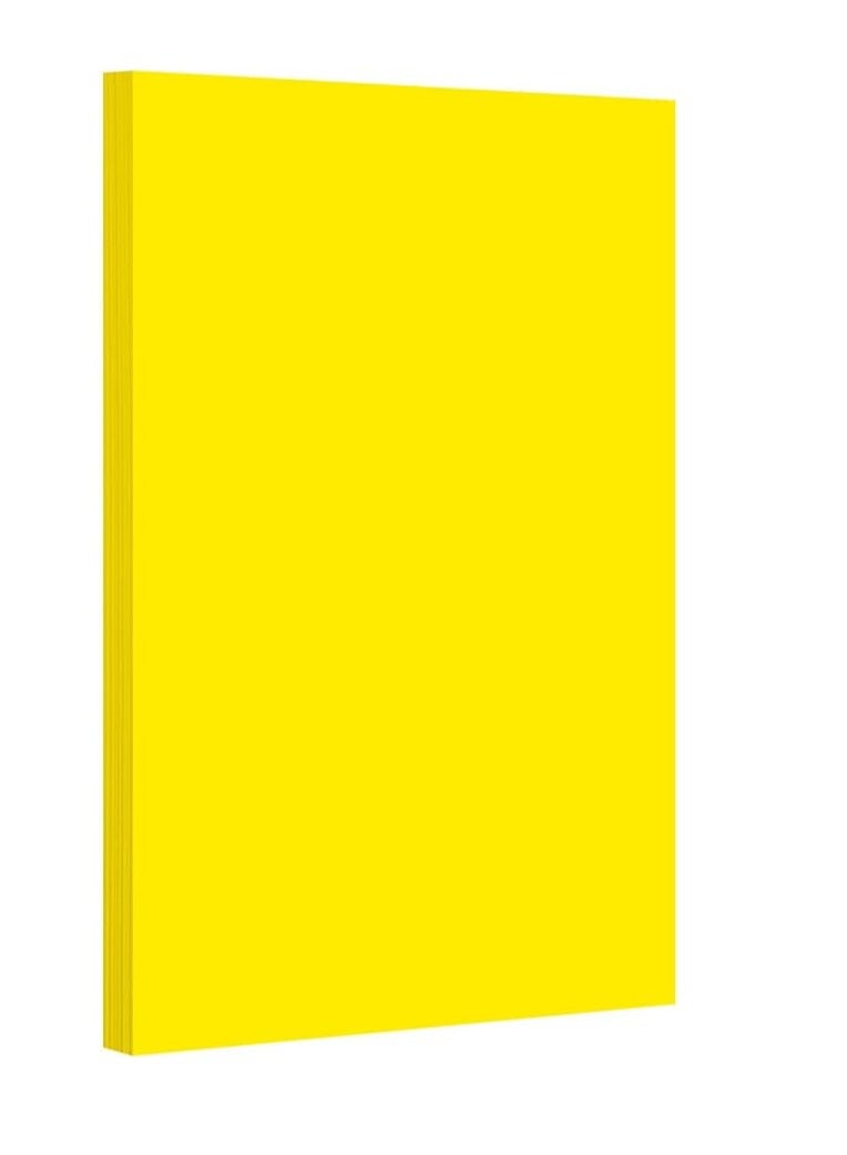 Terabyte Colored Paper (250 Gsm Yellow 20 Sheets) - Image 2