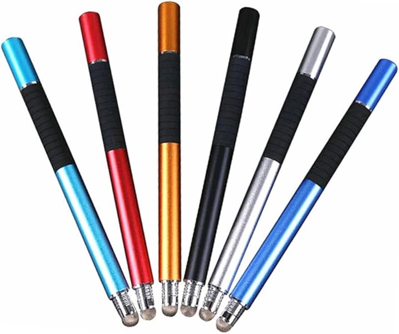 Gadpiparty 3Pcs Dark Blue Capacitive Stylus Pen Disc Fiber Tip for Drawing and Note Taking on Tablets and Phones - Image 3
