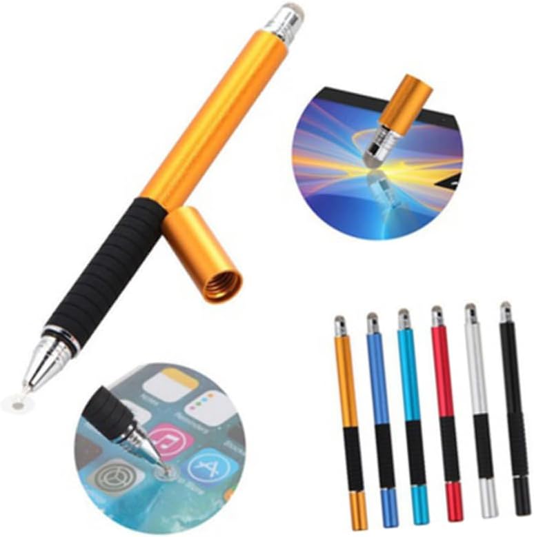 Gadpiparty 3Pcs Dark Blue Capacitive Stylus Pen Disc Fiber Tip for Drawing and Note Taking on Tablets and Phones - Image 2