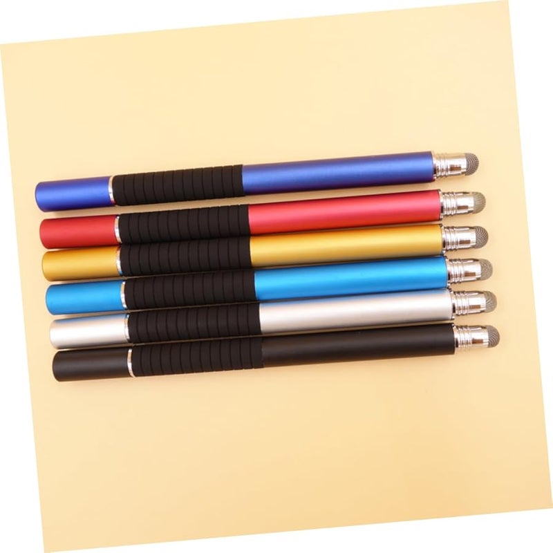 Gadpiparty 3Pcs Dark Blue Capacitive Stylus Pen Disc Fiber Tip for Drawing and Note Taking on Tablets and Phones - Image 5