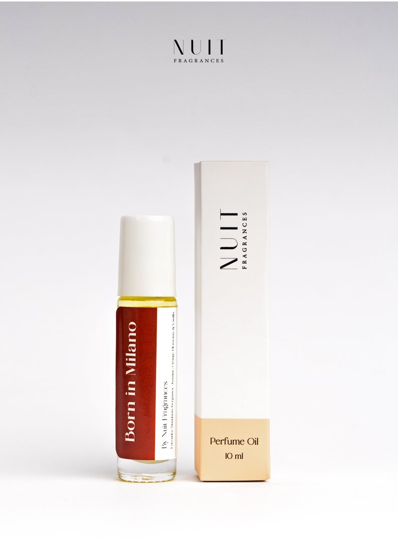 Nuit Fragrances Born in Milano shot 