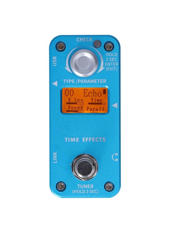 Thoraya Delay Reverb Effect Pedal Cycle Overload Electric Guitar Effector Musical Instrument Accessory  - Image 1