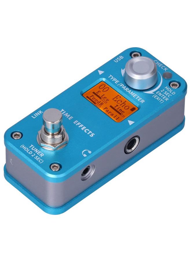 Thoraya Delay Reverb Effect Pedal Cycle Overload Electric Guitar Effector Musical Instrument Accessory  - Image 3