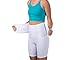 Saunders Sport All Back Support with White Compression Shorts Womens Large Waist 32 34 - Image 4