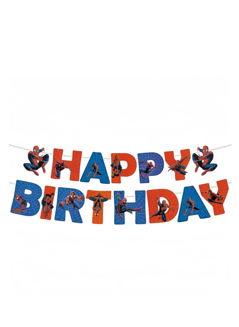 Spider Man Theme Birthday Party Balloon Decoration Set - Image 3