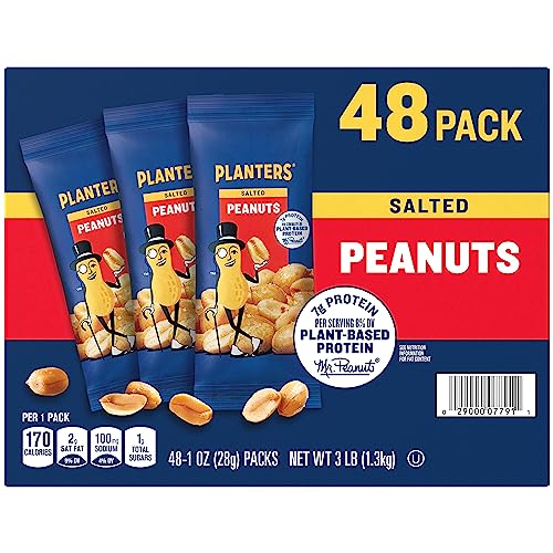Planters Salted Peanuts (48 1-ounce packs) - Image 4