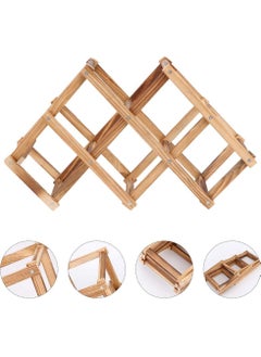 LINGWEI Wooden Wine Rack Bottle Holder  - Image 2