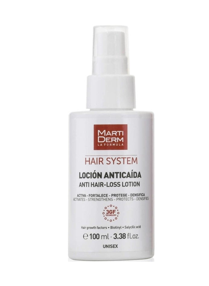 Martiderm Hair System Anti Hair Loss Lotion Unisex 100ml - Image 1