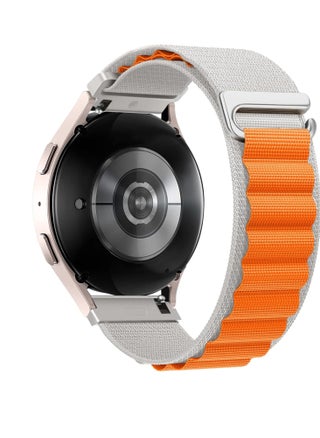 orange white