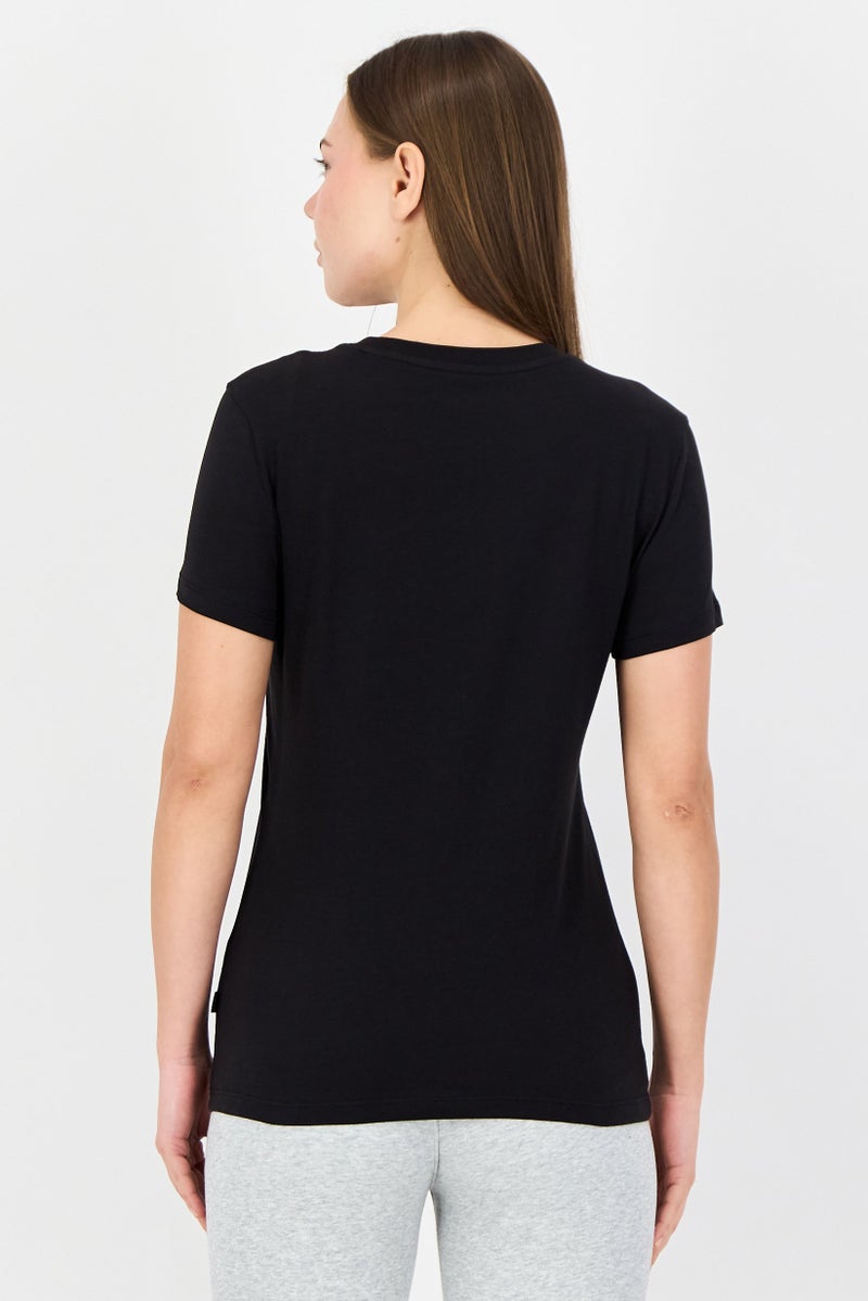 PUMA Women Sportswear Fit Short Sleeve Training T-Shirt, Black - Image 3