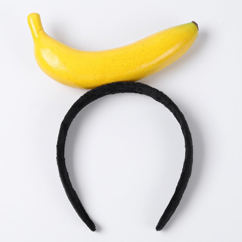 Generic Creative 3D Veggie Hairbands Carrot Pepper Eggplant Banana headband 