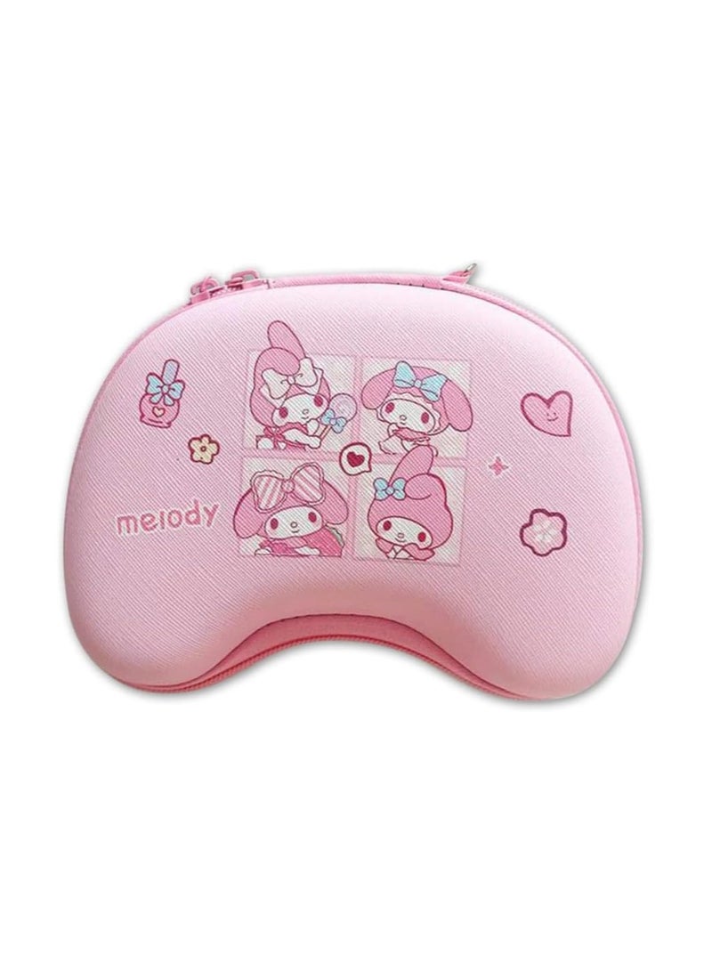 general Controller suitcase for Playstation 5 controller, PS5, PS4, Switch Pro, Switch OLED and Xbox controller, heavy duty case hard carry controller case - cute bunny - Image 1