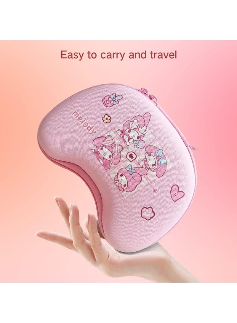 general Controller suitcase for Playstation 5 controller, PS5, PS4, Switch Pro, Switch OLED and Xbox controller, heavy duty case hard carry controller case - cute bunny - Image 5